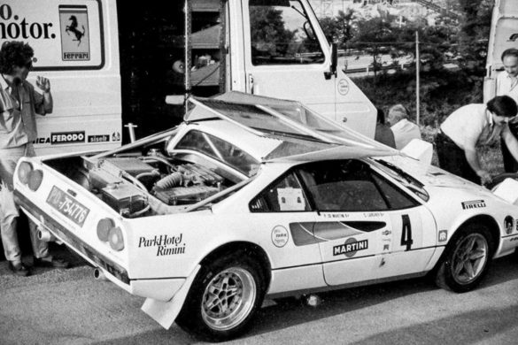 Da Ferrari byggede rallybiler